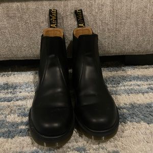 Black Doc Martens Chelsea Boots